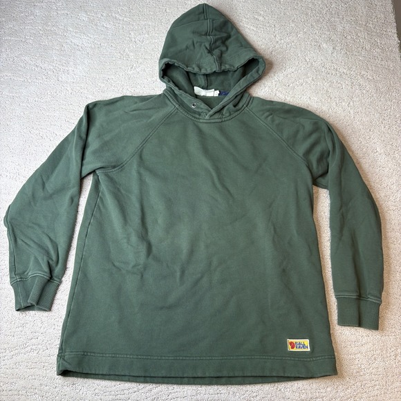 Fjällräven Tops - Women's Fjall Raven Small Green Pullover Hoodie Basic